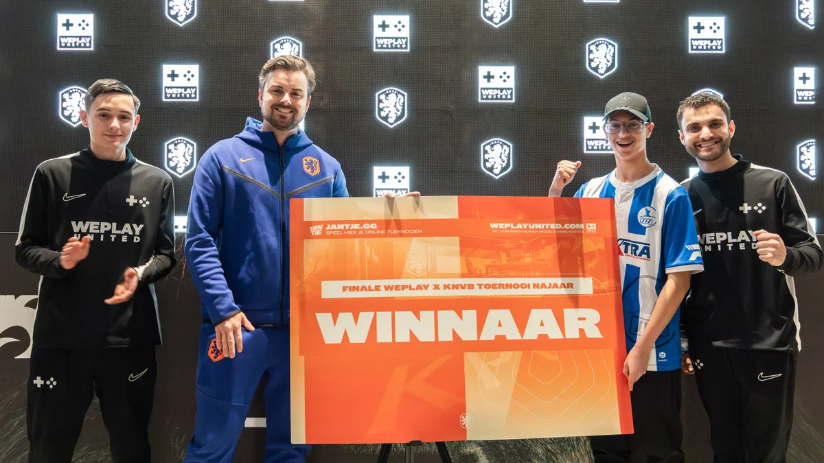 KNVB E-Beker finale op de KNVB Campus in Zeist georganiseerd door WePlay United