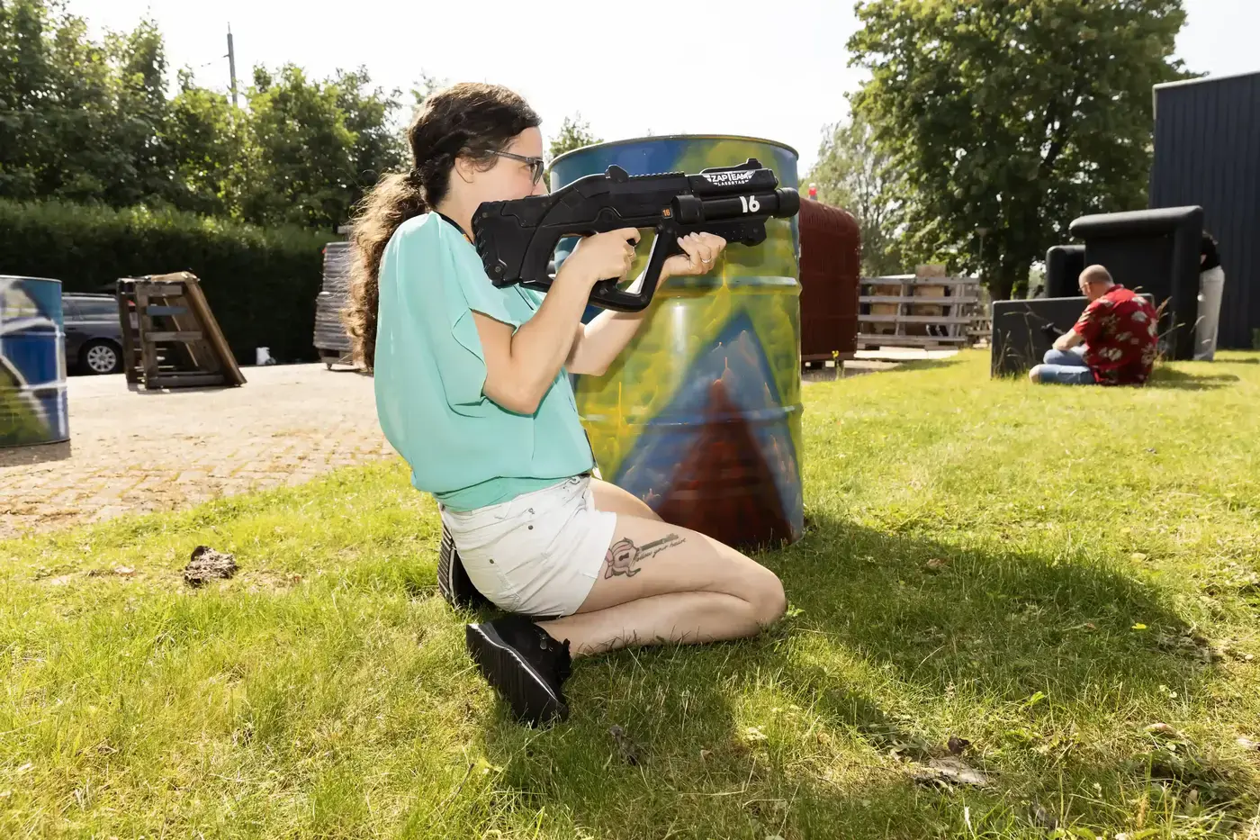 Voor wie is lasergamen geschikt?