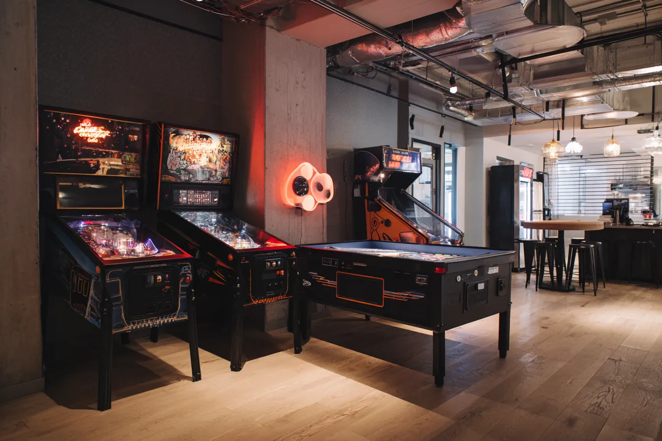 Modern kantoor omgebouwd tot Nintendo Switch game-zone voor een teambuilding workshop