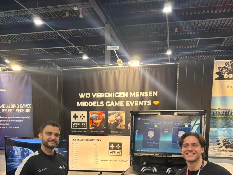 Denver en Lars op het WePlay Event Summit