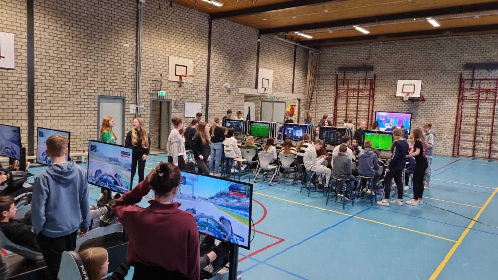 Educatief evenement met gaming